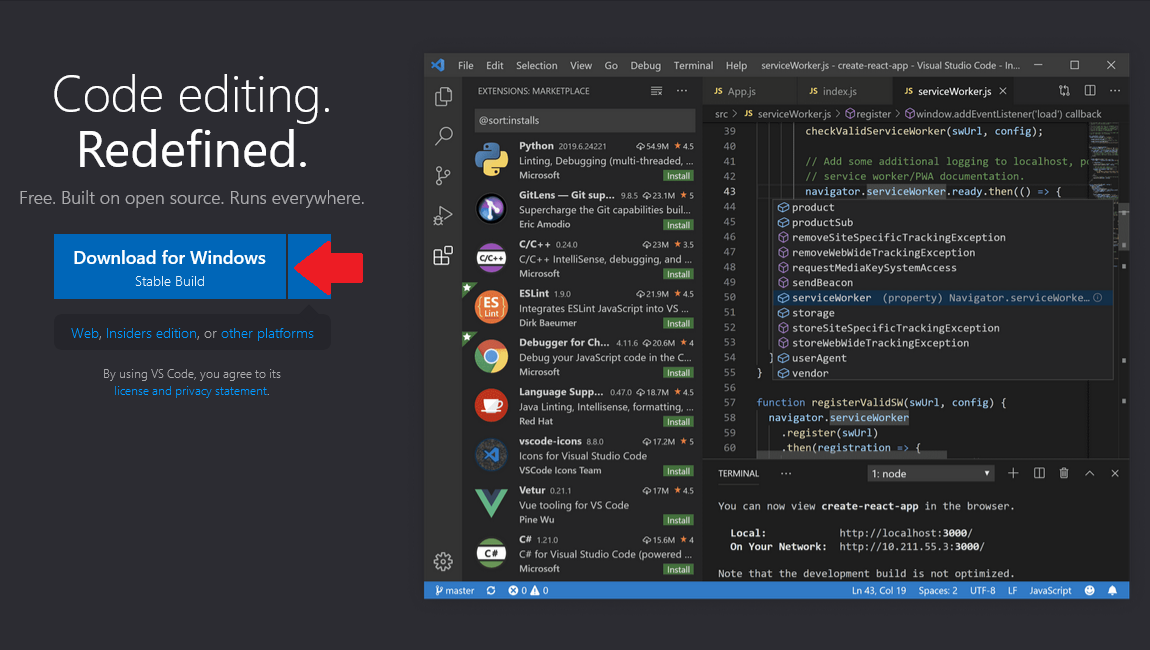 Download VSCode