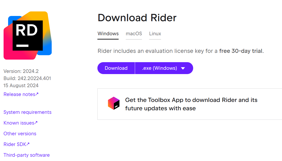 Rider download