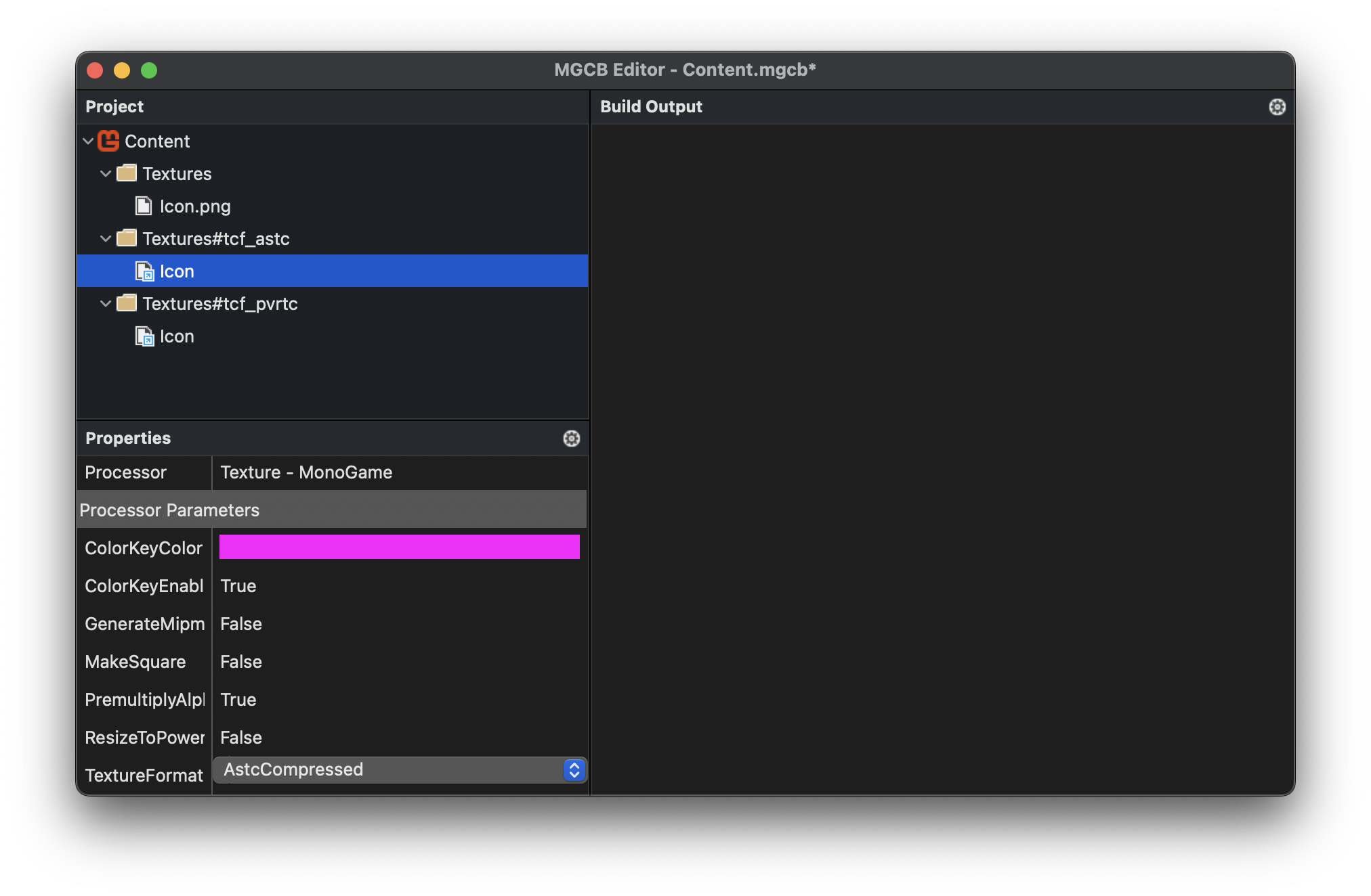 Change Properties