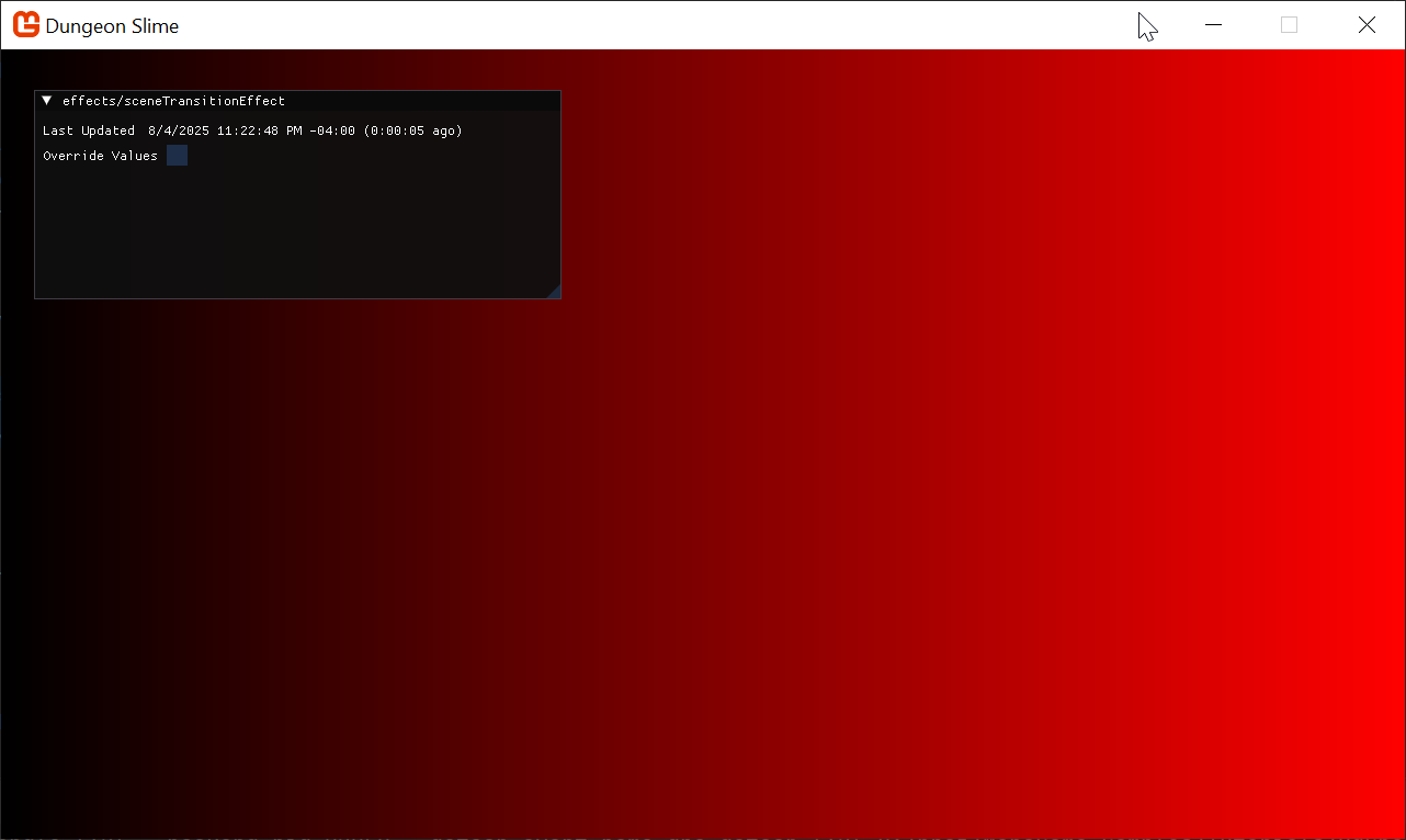 Figure 5-6: the x coordinate of each pixel represented in the red channel