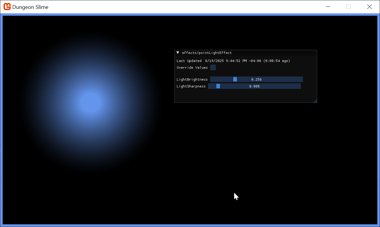 Figure 8-11: The point light in the light buffer