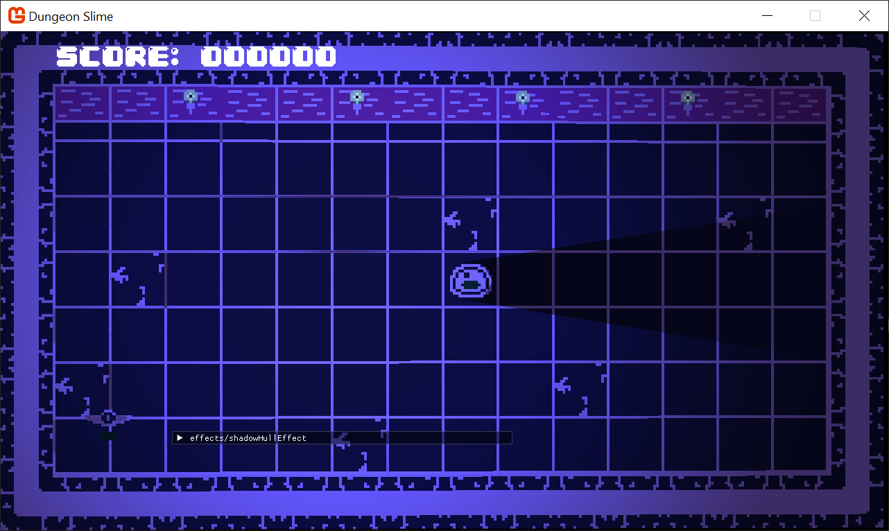 Figure 9-18: The slime is well lit