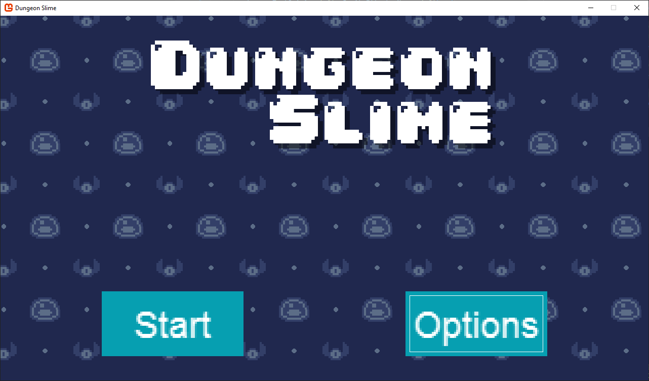 Figure 20-2: Title screen with default Gum buttons